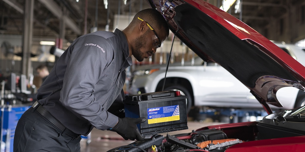 Serviços automotivos da Chevrolet